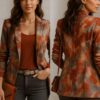 New Fashionable Slimming Versatile Printed Blazer