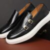 Men's Spring Casual Brown Leather Shoes