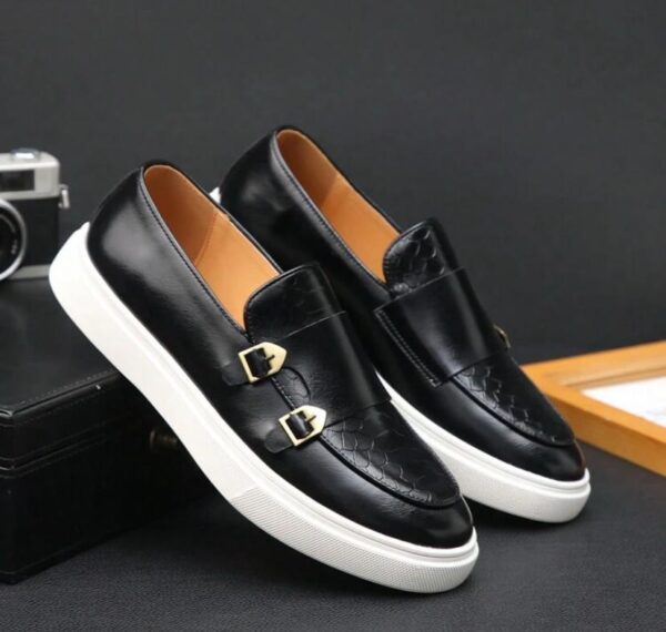Men's Spring Casual Brown Leather Shoes