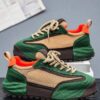 Green High Top Casual Sneakers