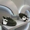 Black and white Lightweight Thick-Soled Casual Sneakers