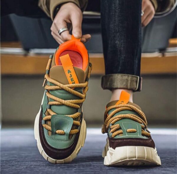 Thick Sole Elevated Chunky Sneakers