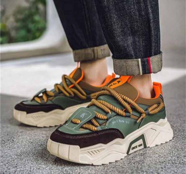 Thick Sole Elevated Chunky Sneakers