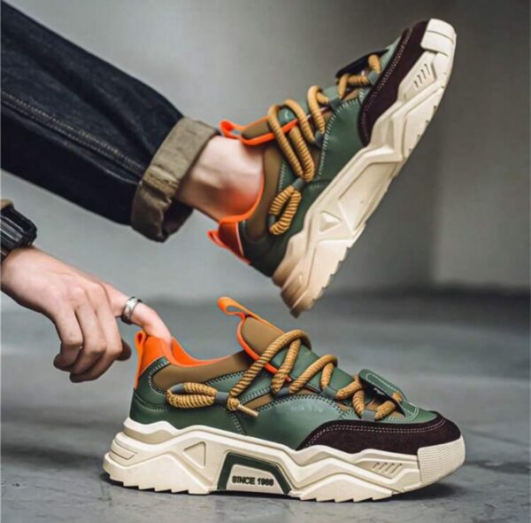 Thick Sole Elevated Chunky Sneakers