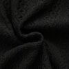 Black Casual Knitted T-Shirt