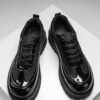 High quality glossy think leather formal shoe