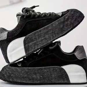Black and White Cushion Sole sneakers