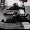 Black and White Cushion Sole sneakers