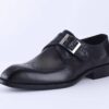 Black Italian formal shoes