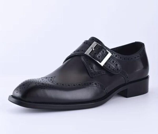 Black Italian formal shoes