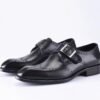 Black Italian formal shoes