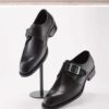 Black Italian formal shoes