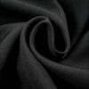 Black 2 Pcs suit set, Lapel collar and draw string stylish pants