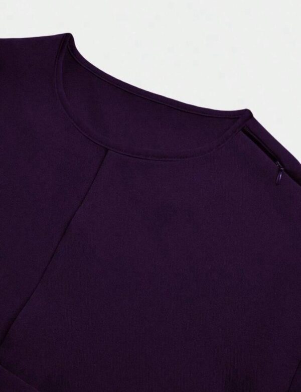 Purple Dashiki set for Men with a pocket design