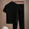 Solid Color Raglan Short Sleeve (Burgundy)