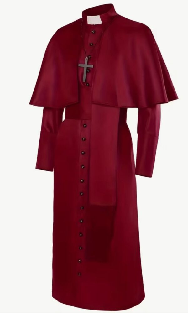 Red Bishopric Regalia with A Sash