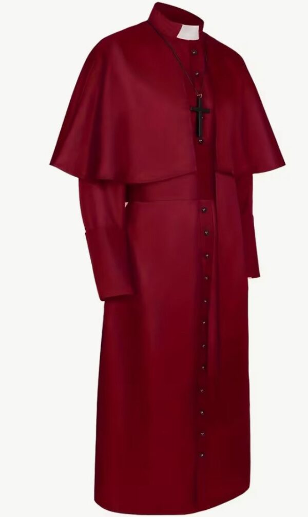 Red Bishopric Regalia with A Sash