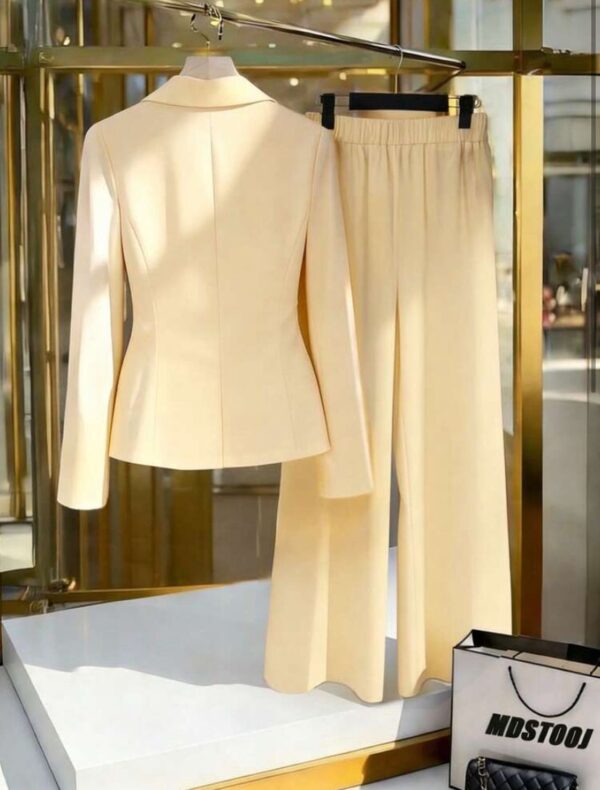 Cream Ladies Elegant Suit