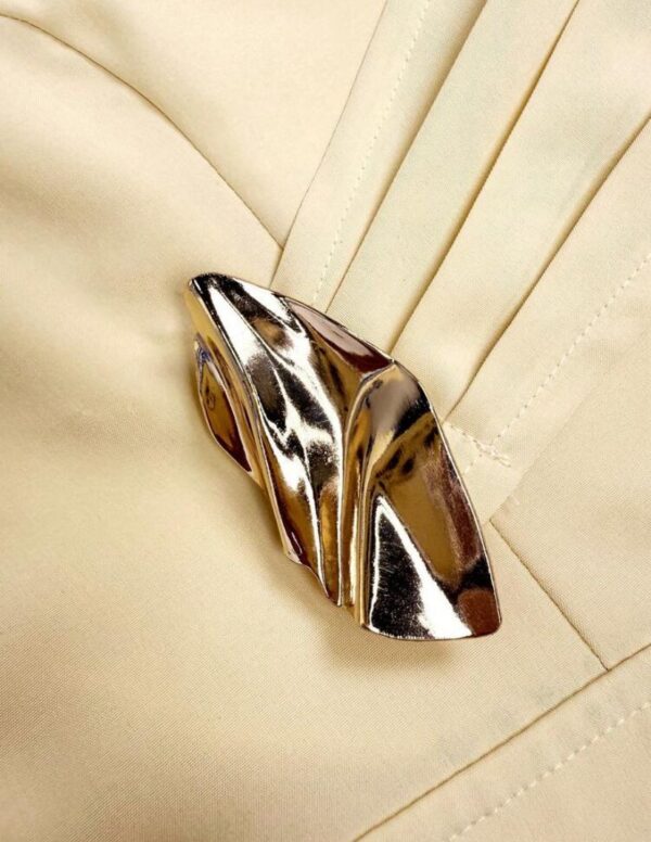 Cream Ladies Elegant Suit