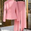 Pink Ladies Elegant Suit