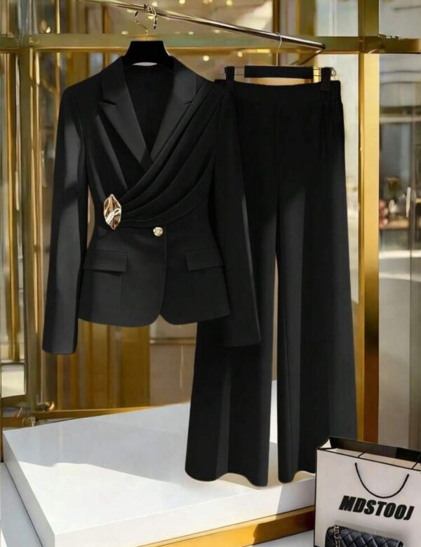 Black Ladies Elegant Suit