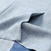 Baby blue plain double breasted suit