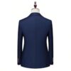 Dark blue double breasted suit