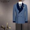 Light blue taxido suit