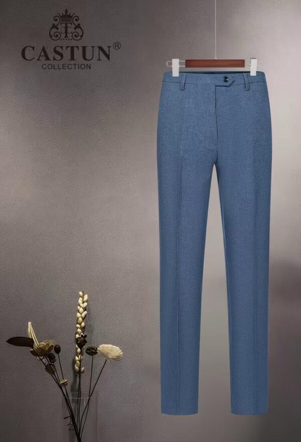 Light blue taxido suit