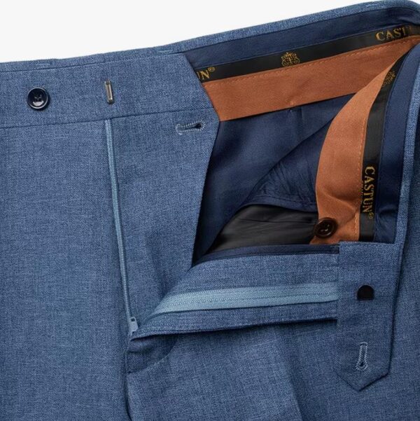 Light blue taxido suit