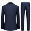 Dark blue taxido suit