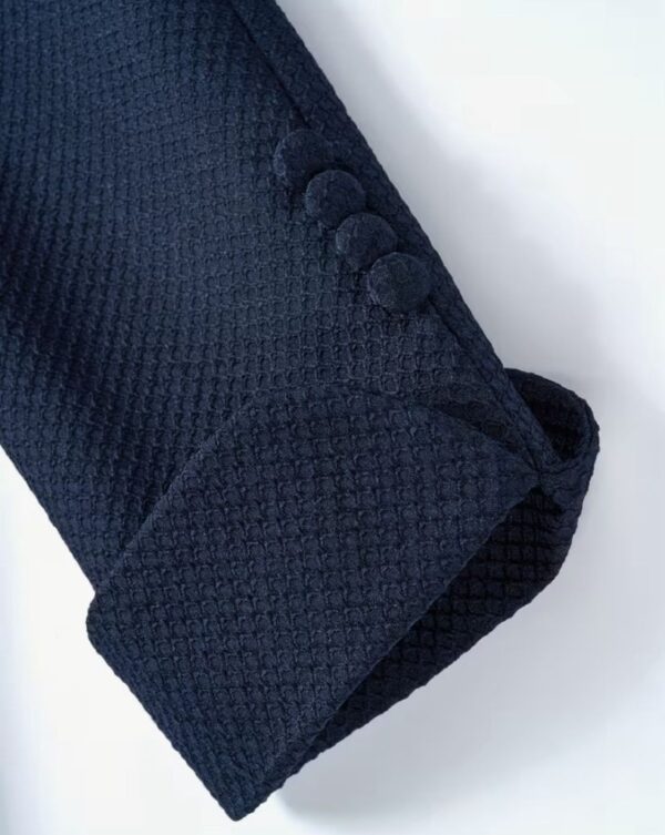 Dark blue taxido suit