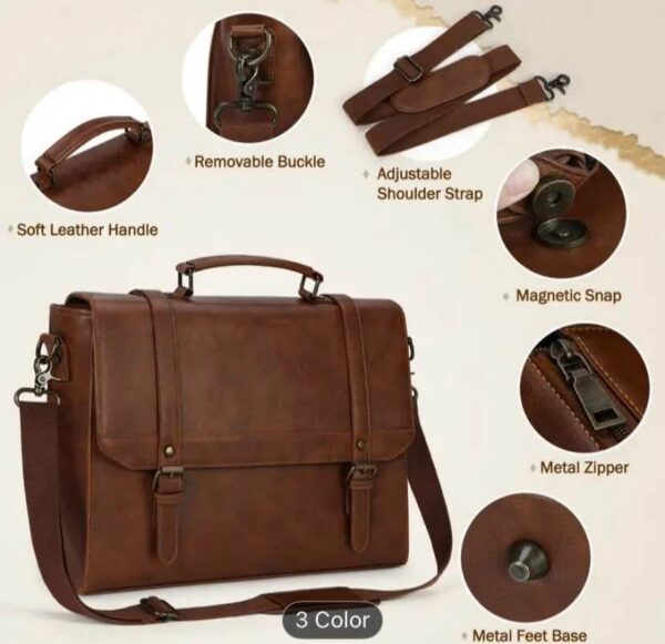 Brand new Vintage Laptop/iPad Briefcase Bag