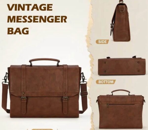 Brand new Vintage Laptop/iPad Briefcase Bag