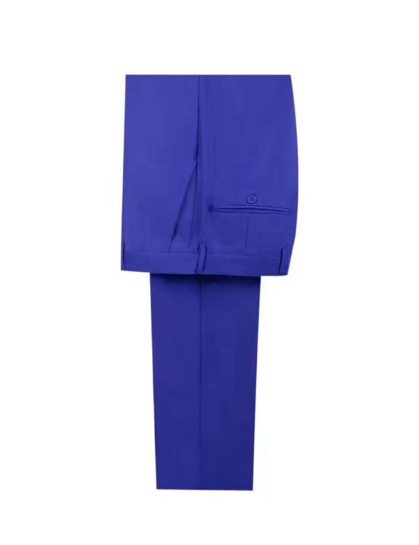 New Royal Blue Safari Classic Suit
