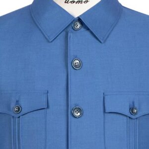 New Sky Blue Safari Classic Suit