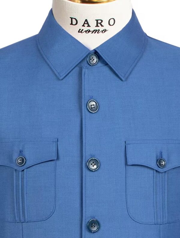 New Sky Blue Safari Classic Suit