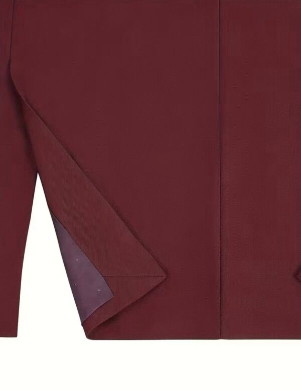New Burgundy Safari Classic Suit