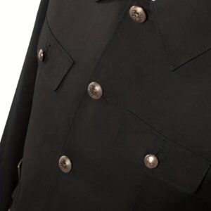 New Black Safari Classic Suit