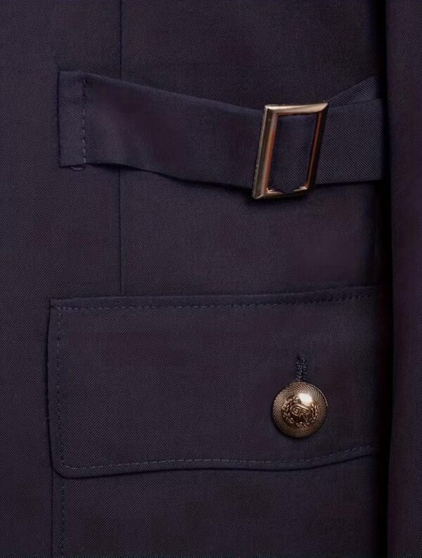New Black Safari Classic Suit
