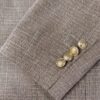 New Brown Chinese Collar Suit