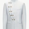 White classic Chinese suit